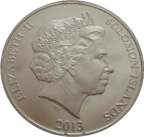 Соломоновы о-ва 5 долларов 2013 Бег с припятствиями Легкая атлетика Олимпиада Рио-де-Жанейро 2016