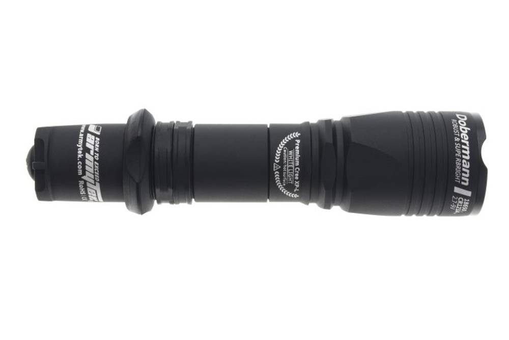 Фонарь Armytek Dobermann XP-E2 (Green) 270 лмн зелёный свет