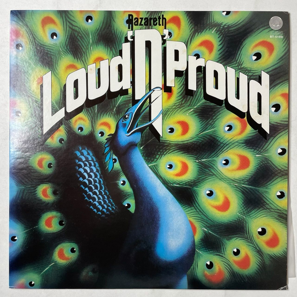 Винтажная виниловая пластинка LP Nazareth Loud N Proud (Japan 1978) (No Obi) Child In The Sun
