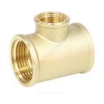 Тройник латунь переходной Ду 25х20х25 (1"х3/4"х1") ВР LD LD.65.523.25x20x25