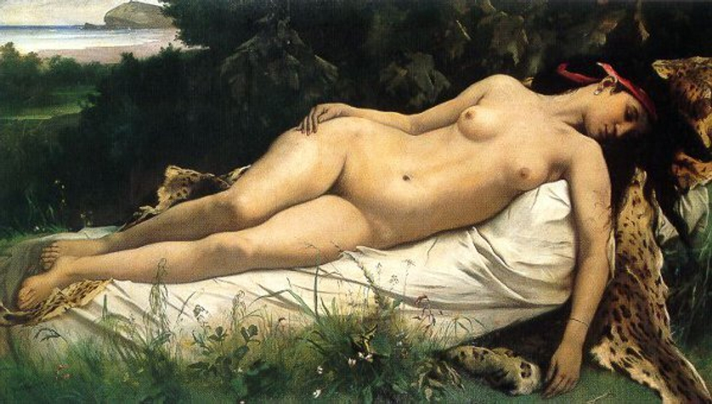Anselm Feuerbach (1829-1880) - эротическое искусство немецкого художника