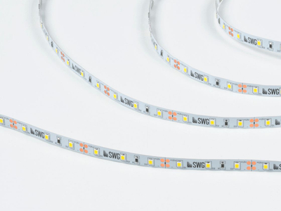 Светодиодная лента 2835, 60 LED/м, 6,3 Вт/м, 12В , IP20, Цвет: Нейтральный белый, SWG260-12-6.3-NW-M