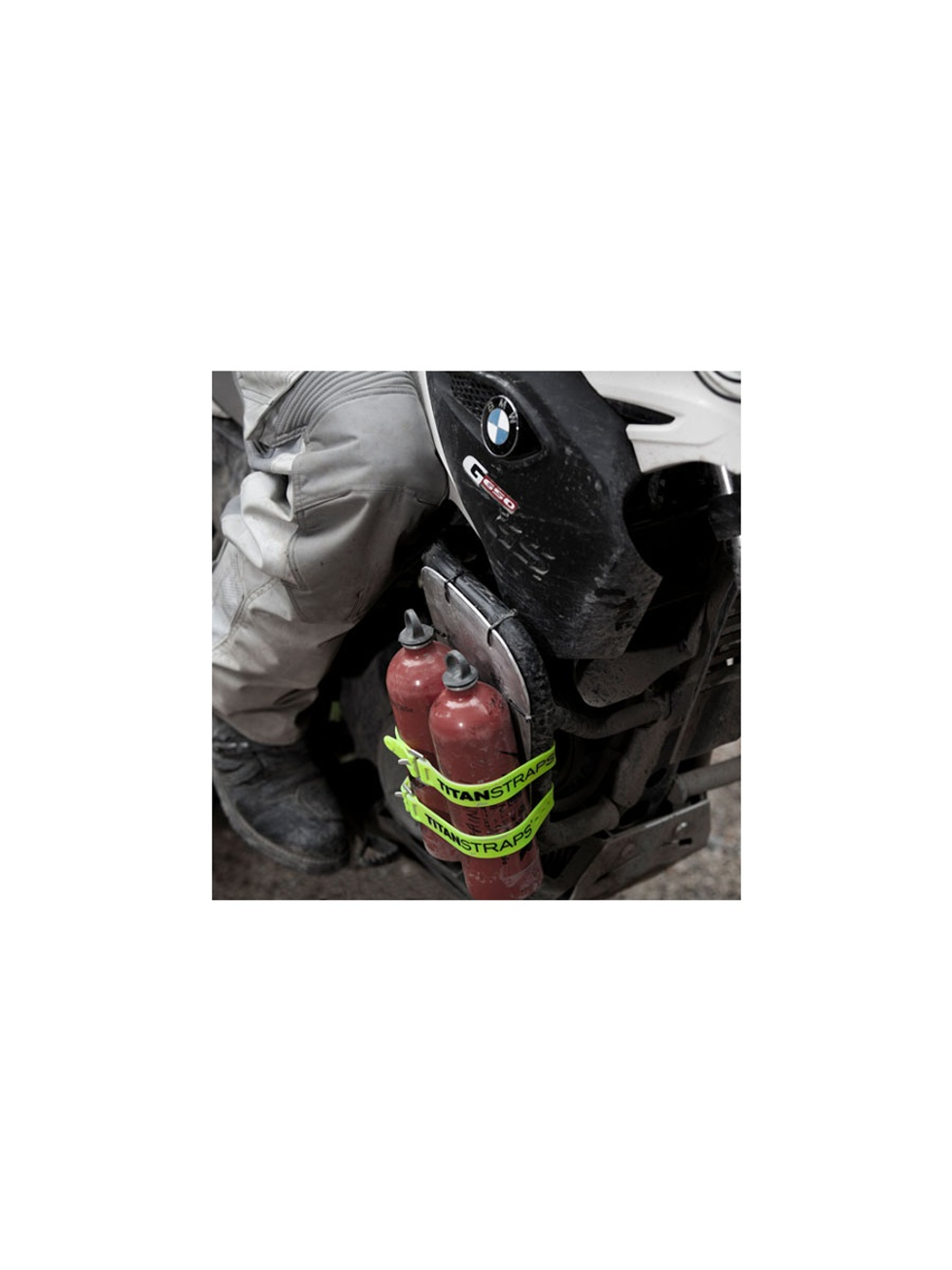 Ремень крепёжный TitanStraps Industrial желтый L = 51 см (Dmax = 14,15 см, Dmin = 5,5 см)