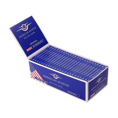 Бумага для сигарет блок "American Aviator" Original 50л*50шт