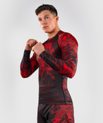 Рашгард Venum Wolf Atak Black/Red L/S