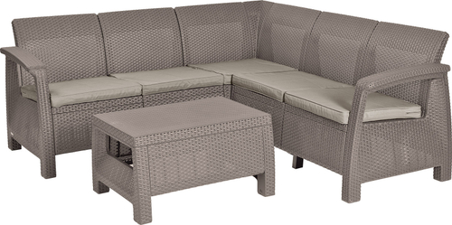 Комплект мебели Keter Corfu Relax set капучино