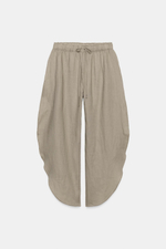 БРЮКИ ИЗ 100% ЛЬНА С РАЗРЕЗАМИ — ZW COLLECTION — ZARA