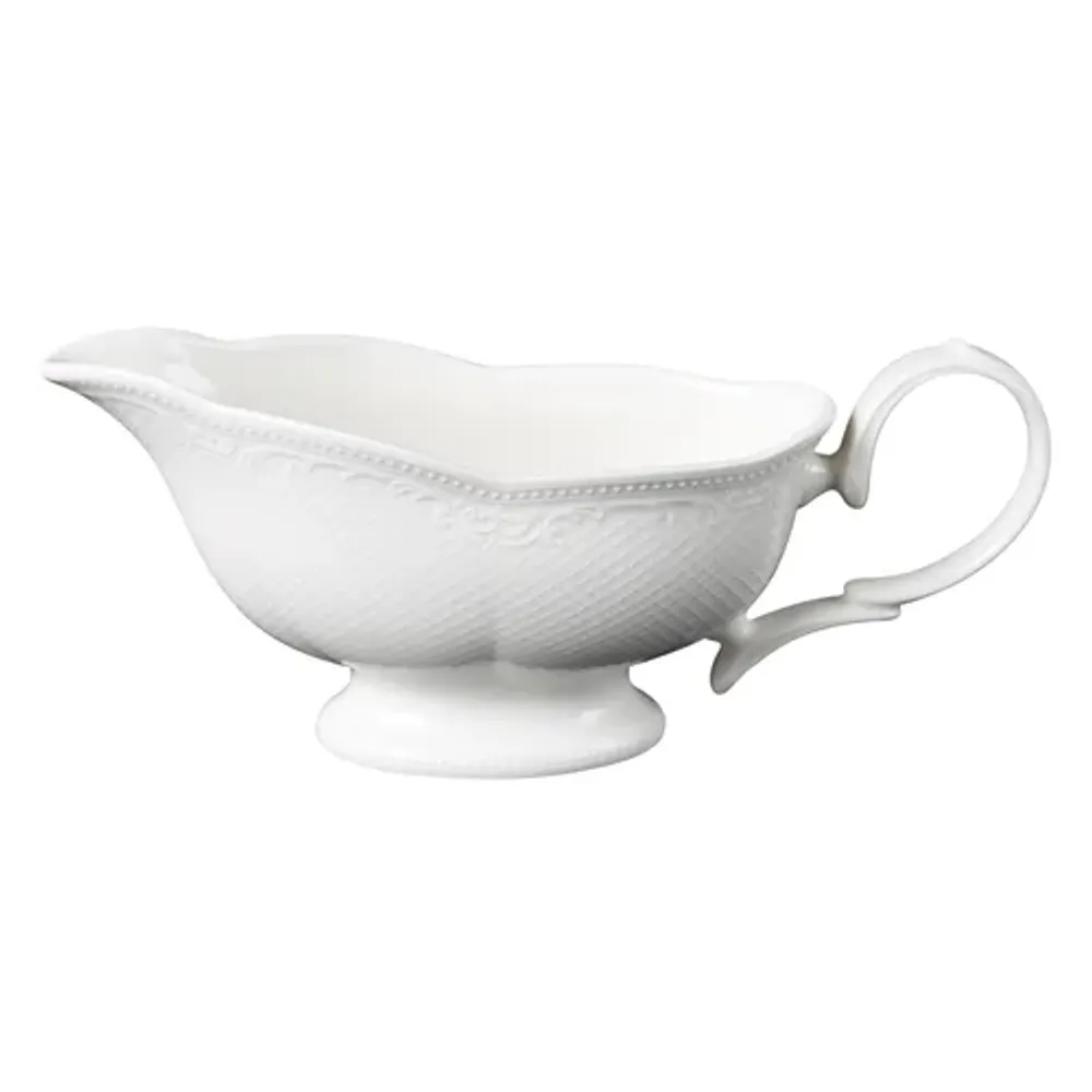 Соусник 350 мл 18,8*7,8 см h8,1 см с ручкой фарфор Aristocrat Noble [1]