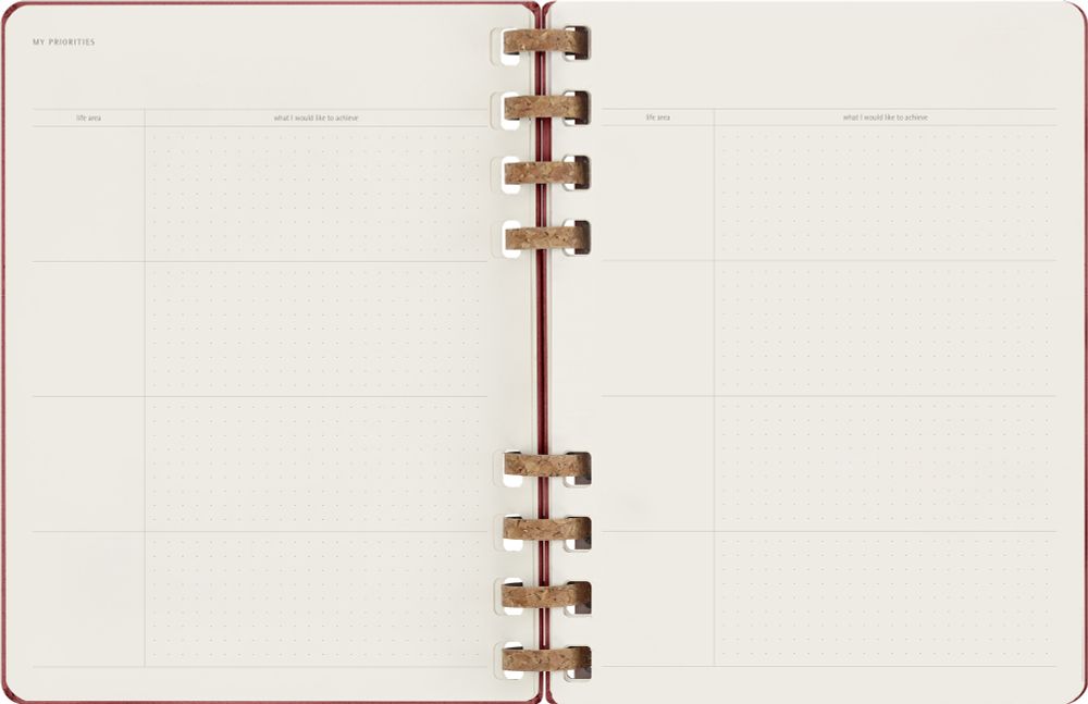 Еженедельник Moleskine SPIRAL (DHUNDSPF3212MWH4) 3