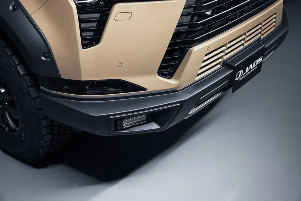 Защита переднего бампера JAOS на Lexus GX 550 GX550 2024