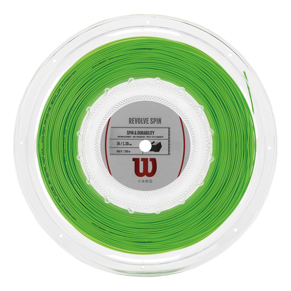 Струны теннисные Wilson Revolve Spin String Reel 200m - Green