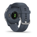 Часы Garmin VENU 2 синий гранит с серебристым безелем, 010-02430-10