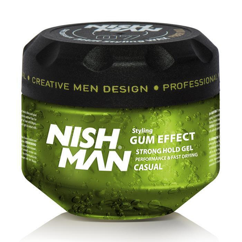 NISHMAN G1 ULTRA HOLD HAIR STYLING GEL CASUAL - Гель для укладки волос 300 МЛ
