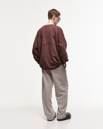 Raglan Sweatshirt LOGO French Roast
