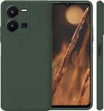 Мягкий Soft Touch чехол из силикона для VIVO Y35 с бархатной подкладкой