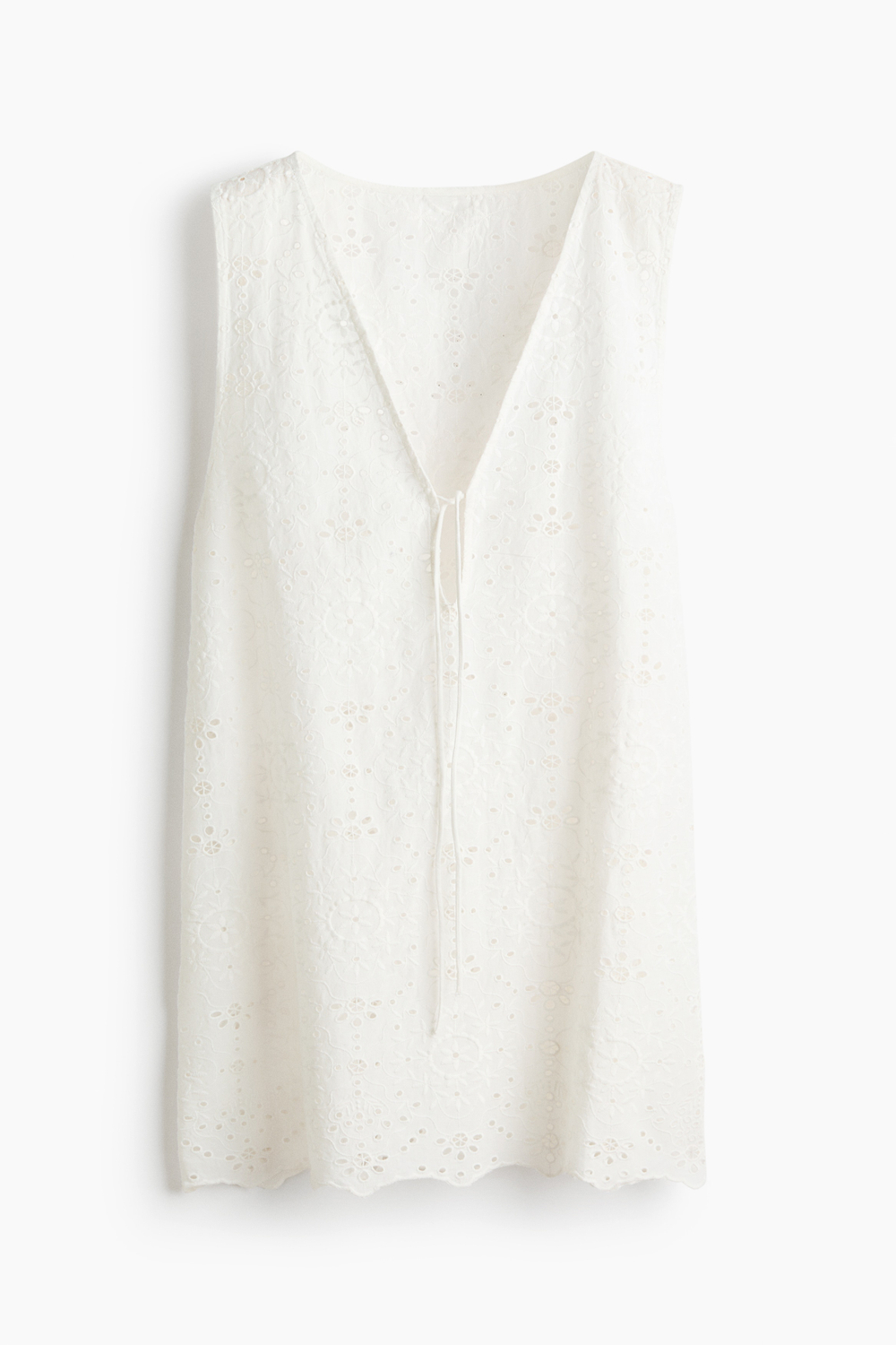 Пляжное платье с вышивкой - H&M