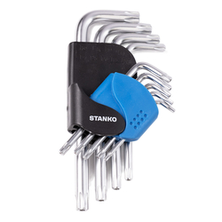 Набор угловых ключей Torx коротких 9шт. STANKO CS11129S