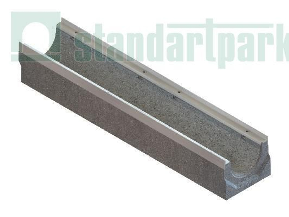 Лотки водоотводные бетонные BetoMax Drive DN150 каскадом h155-h310 под решетку кл.D400,E600