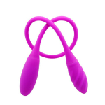 Двусторонний вибромассажер 60см на гибком стержне Baile Snaky Vibe BI-014327-1