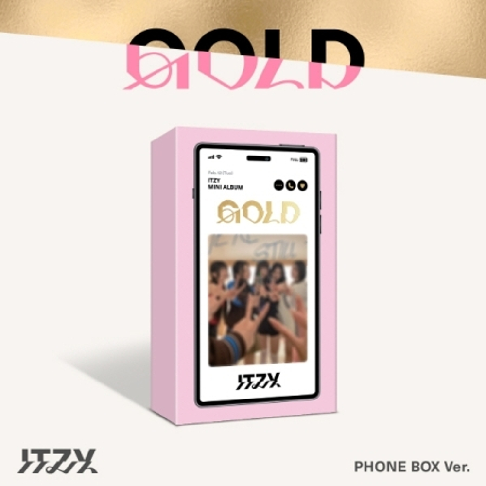 Альбом ITZY - GOLD SPECIAL Edition PHONE BOX Version