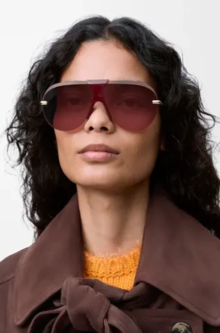Loewe Солнцезащитные очки Safari, бордовый/красный