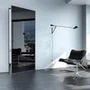 Скрытая алюминиевая дверь с декоративными панелями AGT с двух сторон