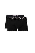 Трусики-боксеры 2шт. Silver G BOSS BLACK - черный(50499823)