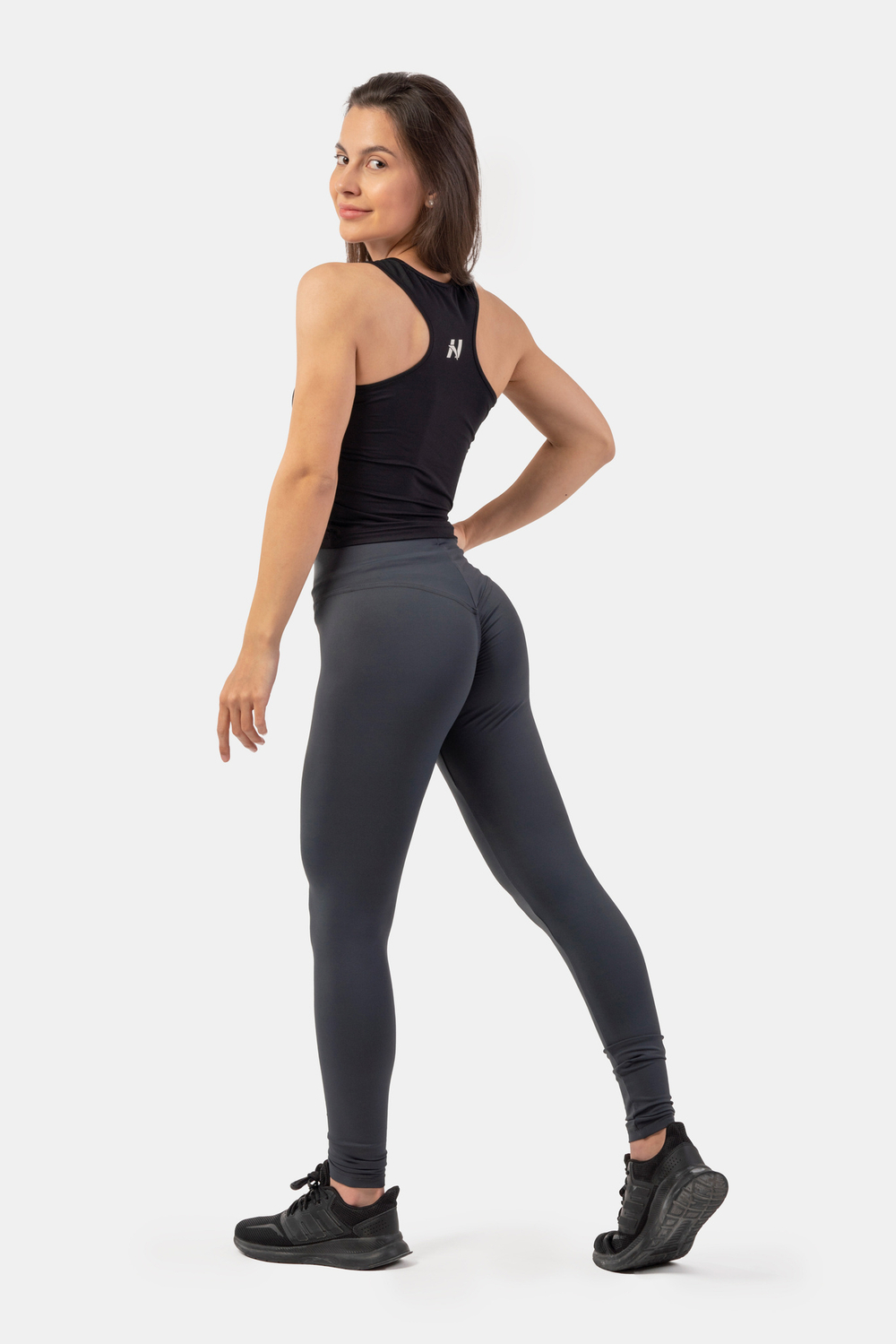 Леггинсы CLASSIC HIGH-WAIST PERFORMANCE LEGGINGS 403 Серые