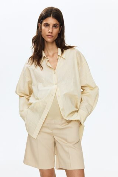 MAMA Бермуды из смеси льна - H&M