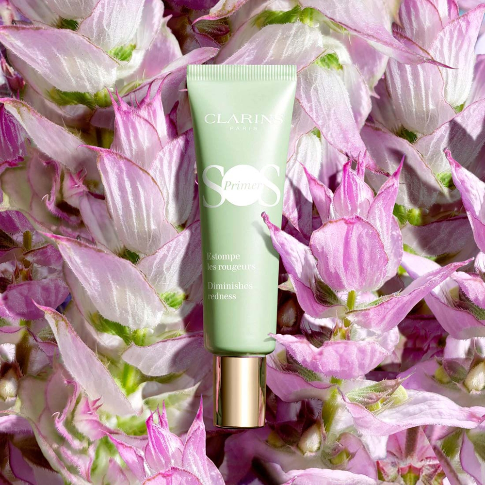Clarins SOS Primer - База под макияж, подклад оттенок Redness, 30 ml