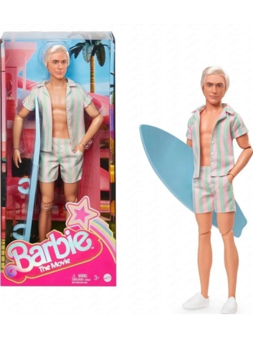 Кукла Barbie Movie Кен-серфер на молде Райан Гослинг