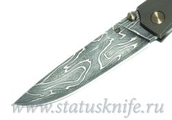 Нож Чебуркова Стриж малый Custom дамаск и кораллфотография - 2