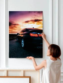 Картина "BMW F10", галерейная 30х40см 1шт.