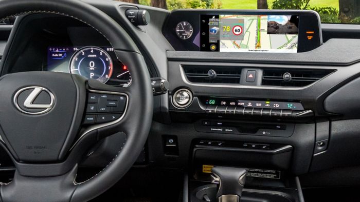 Навигационный блок для Lexus UX250h 2018-2022 (c 10.25" экраном и 360) - Carsys NAVI-UX2019 на Android 10, Быстрая, Carplay, 4G SIM-слот