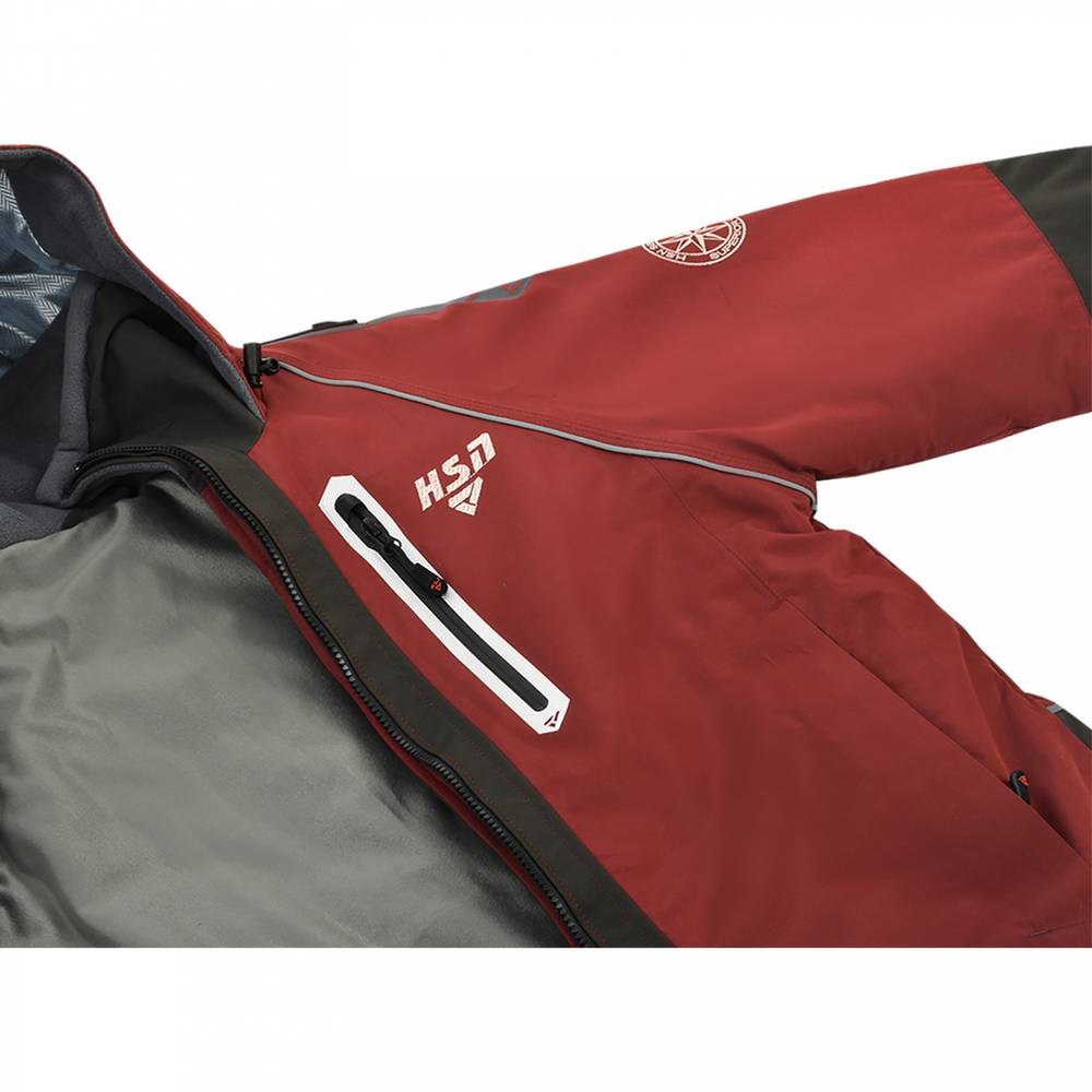 Костюм-поплавок мужской зимний "Rescuer II comfort" -40, hardguard, махагон, ХСН