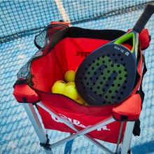 Мяч для падела Wilson Padel X3 Yellow, WR8900801001, уп.3 шт,FIP Approved войлок, нат.резина, желтый