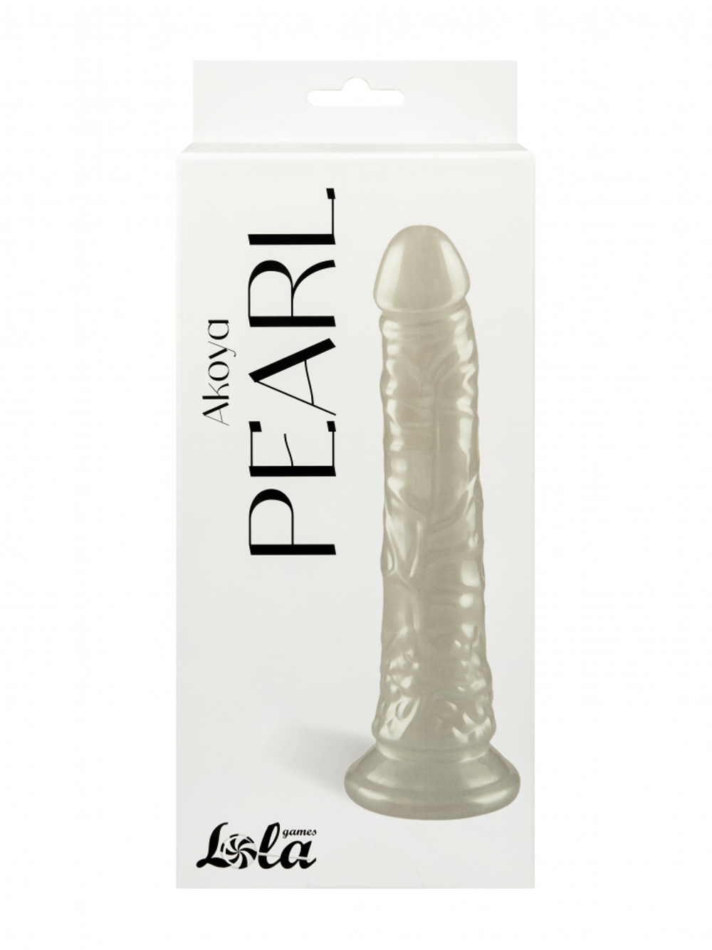 Перламутровый дилдо Akoya Pearl Белый