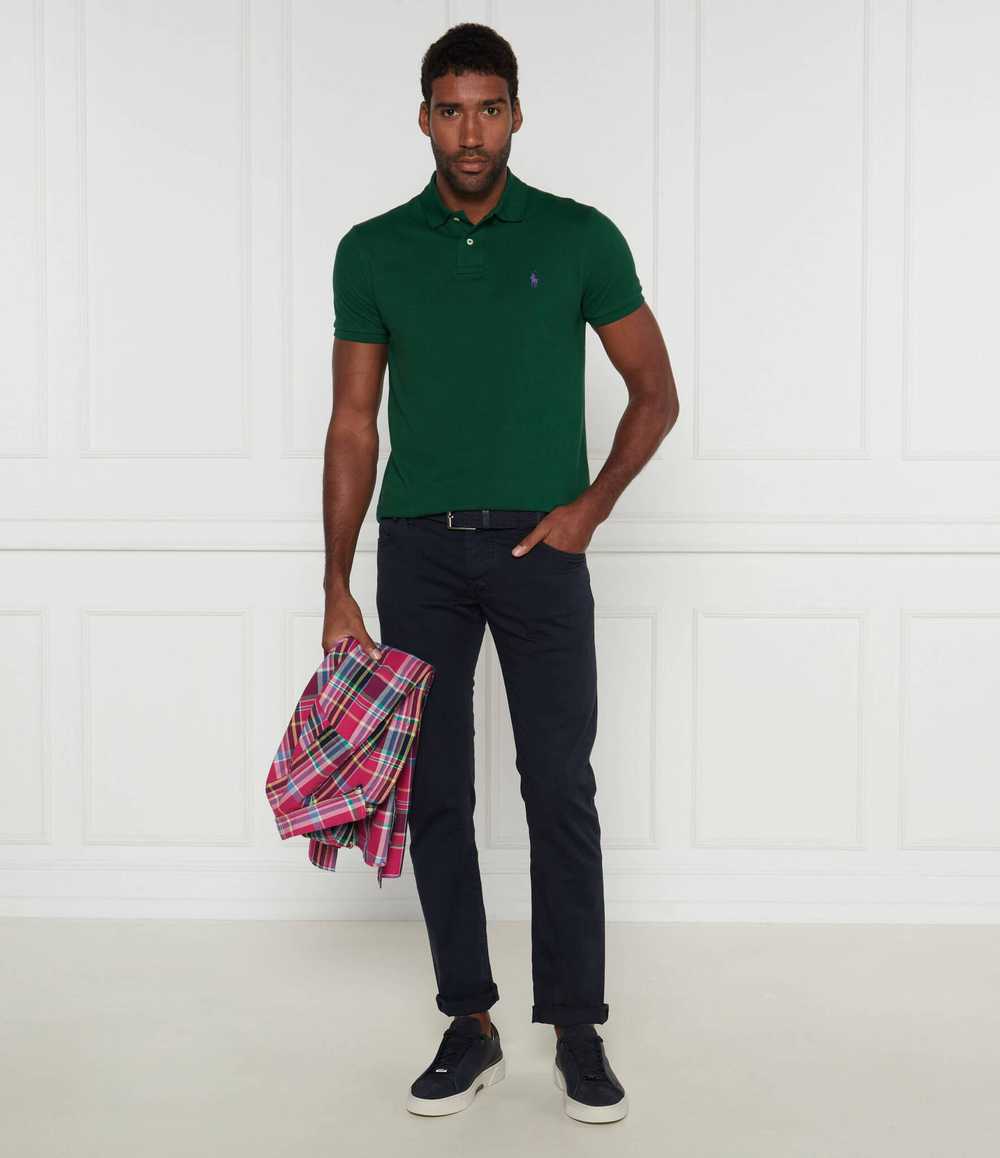 Поло POLO RALPH LAUREN - темно-зеленый(710782592)