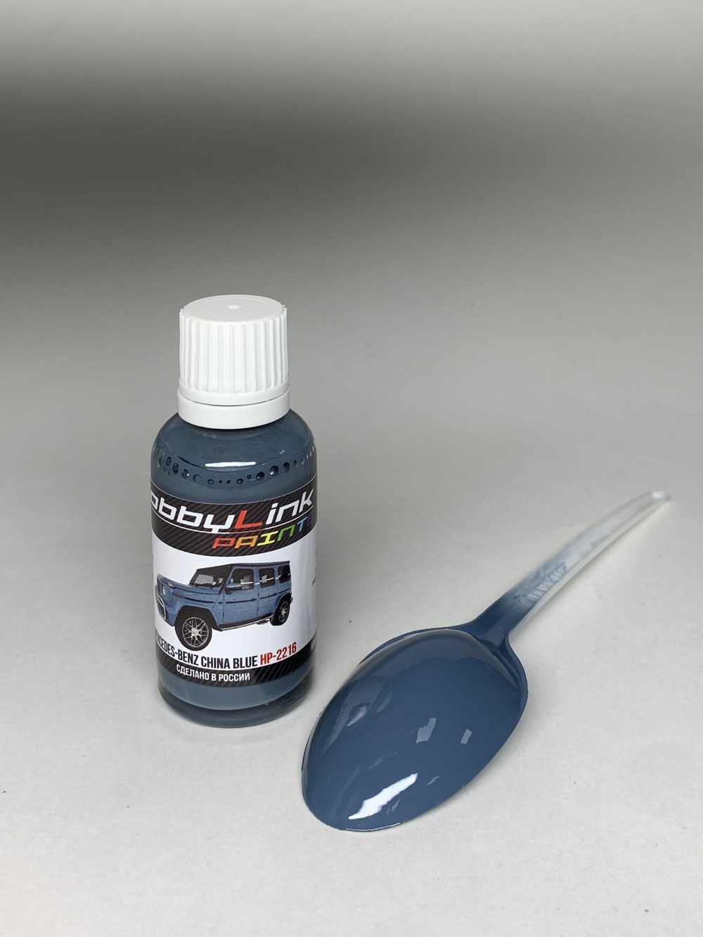 Краска лаковая HobbyLink Mercedes-Benz China Blue HP-2216
