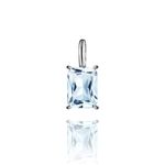 Подвеска Кристал Классик с голубым топазом / Crystal Classic