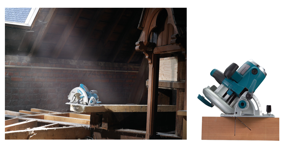 ХИТ! Пила дисковая Makita 1,8 кВт, диск 210/30 мм для продольной и поперечной распиловки древесины глубиной до 75,5 мм 5008MG