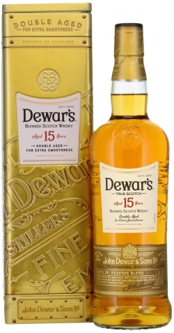 Виски Dewar's 15 Y.O. 0,75 л. В подарочной коробке