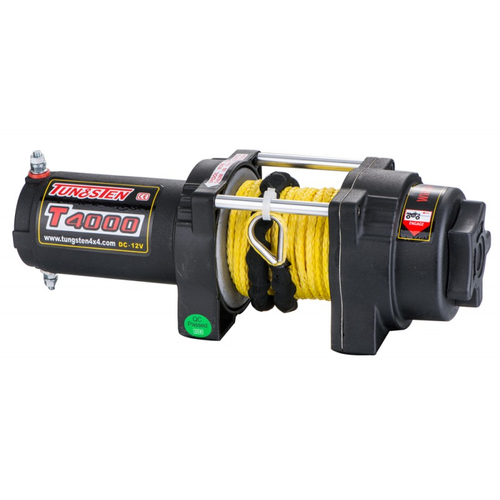 Лебедка Tungsten T4000 с тяговым усилием 4000 LB/1818 КГ, с кевларовым тросом