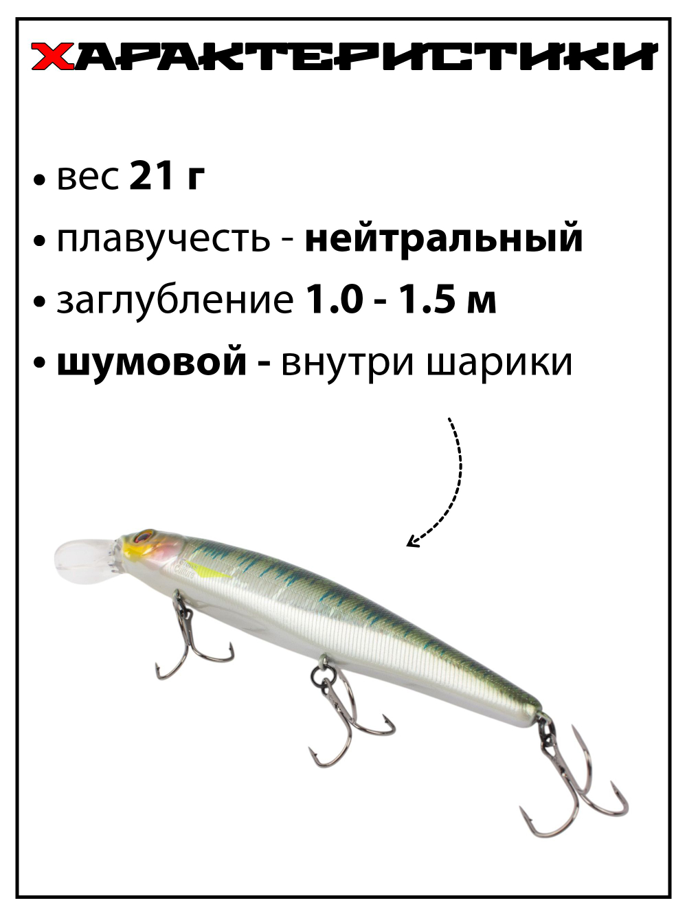 Воблер Минноу MAGSQUAD, 128 мм, 21 г, цвет #12