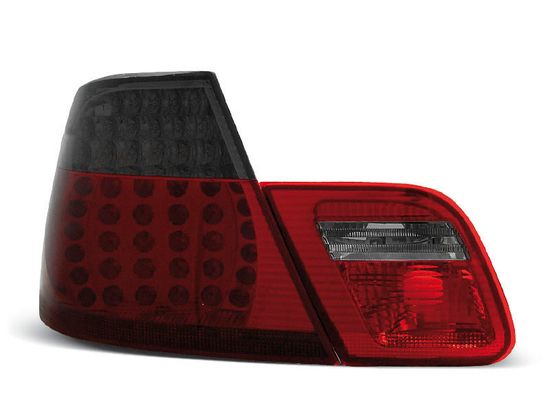 Задние фонари Bmw 3 E46 red smoke led