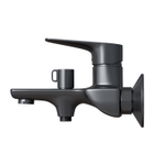 Смеситель для ванны 35k MIXLINE МЛ14-01 (ML14-01GR) ГРАФИТ