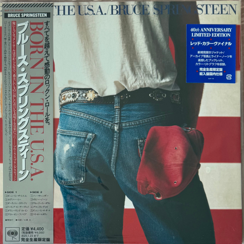 Bruce Springsteen ‎– Born In The U.S.A. 40th Anniversary Edition (Япония 2024г.) Red