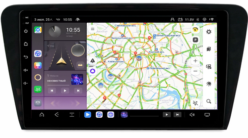 Магнитола для Skoda Octavia A7 2013-2020 - Kuberg OL-1916 QLed, Android 13, Быстрейшая, CarPlay, SIM-слот