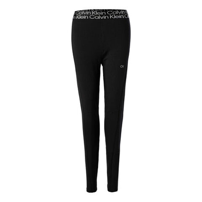 Женские теннисные брюки Calvin Klein Full Length Tight Women - Black