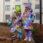 Пальто демисезонное мембрана для девочки 4-8 лет Милашка Сьюзи